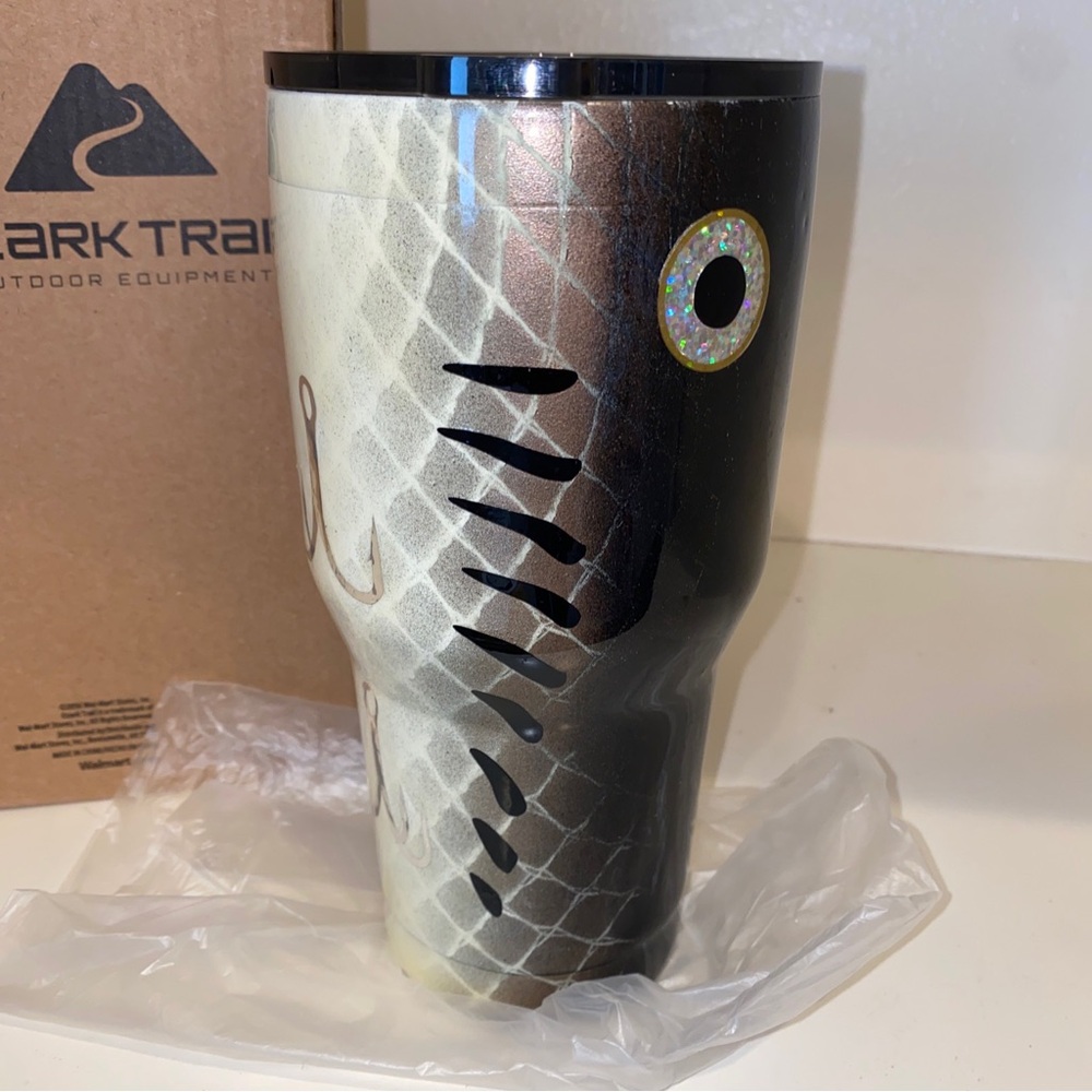 NWT Ozark Trail Salt Life Fishing Lure Tumbler 30oz